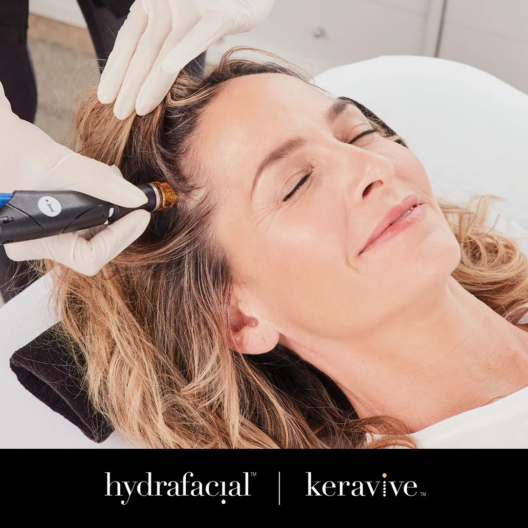 Scalp HydraFacial with Keravive