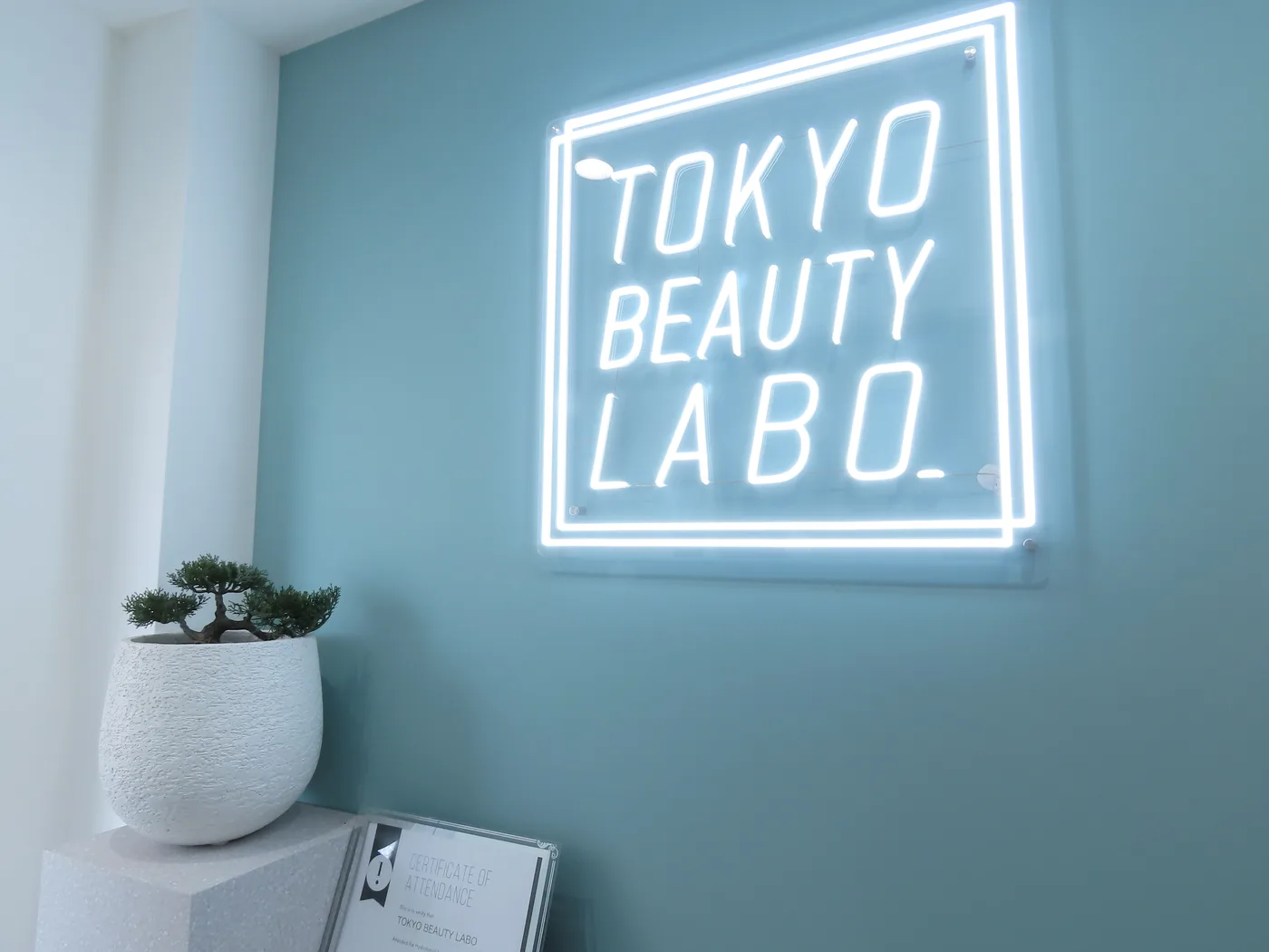 TOKYO BEAUTY LABO. neon sign